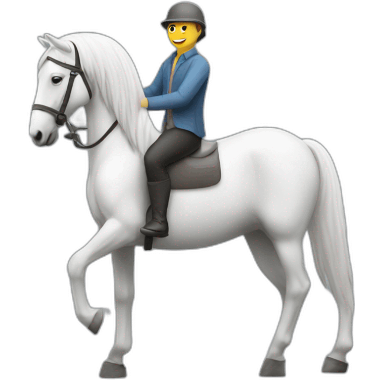 product manager on the white horse emoji