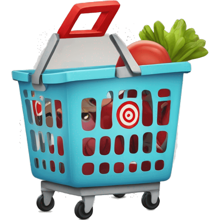 Target shopping basket emoji