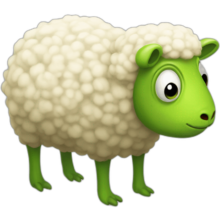 frog sheep emoji