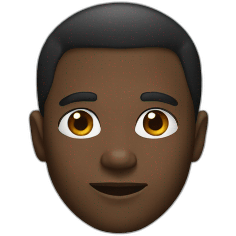 Black guy emoji