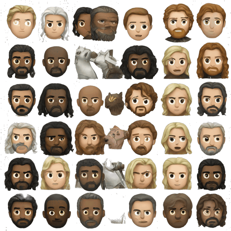 Game of thrones emoji