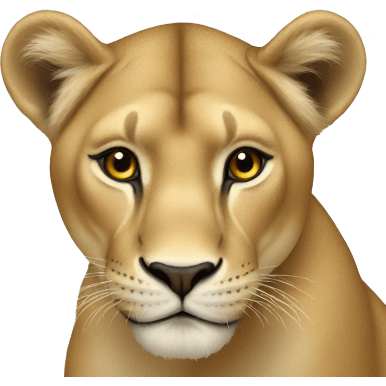 Lioness emoji