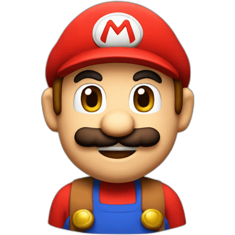 mario with red hat emoji