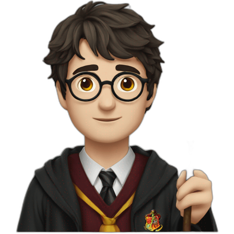 Harry Potter with a chicha emoji