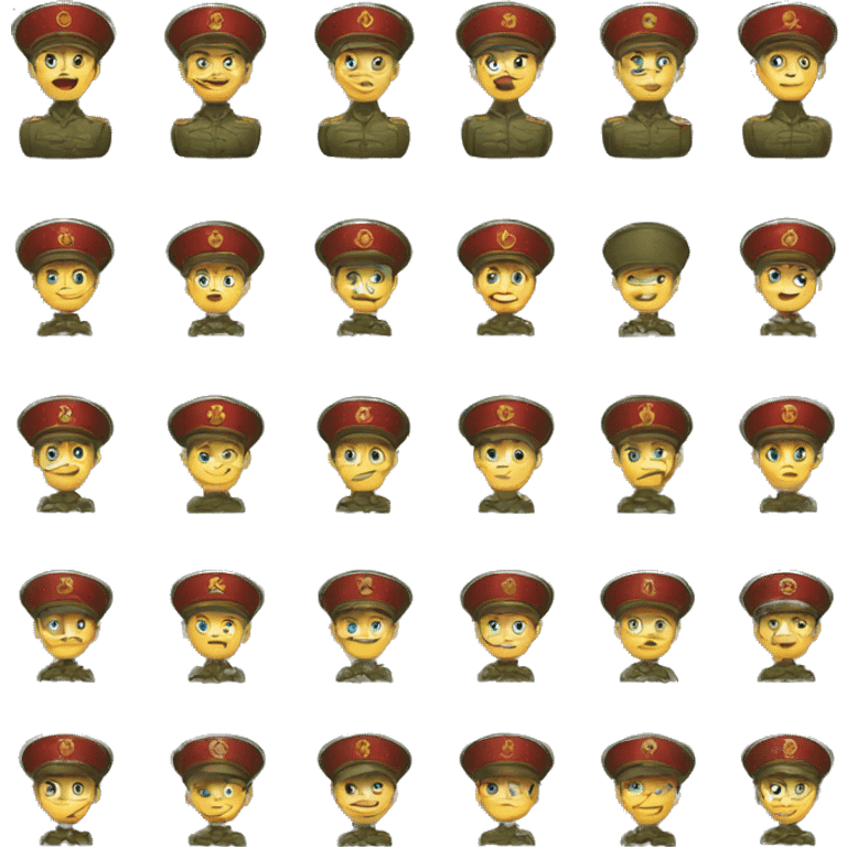 the USSR Soldier emoji