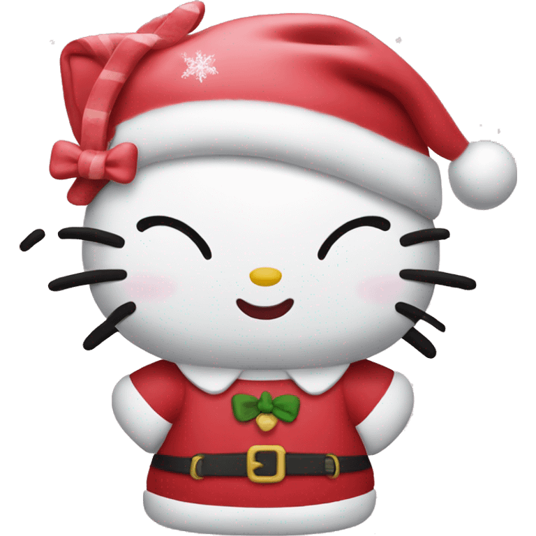 christmas hello kitty  emoji