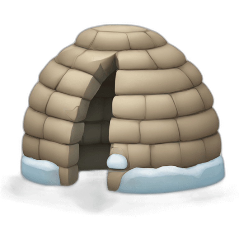 igloo shake hands emoji