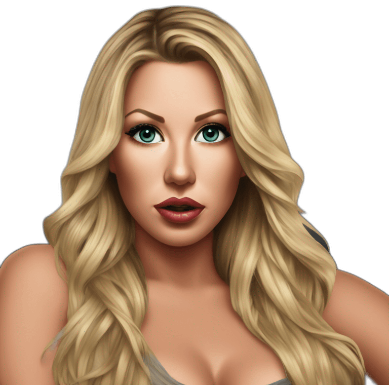 Hyper-realistic painting samantha saint  emoji