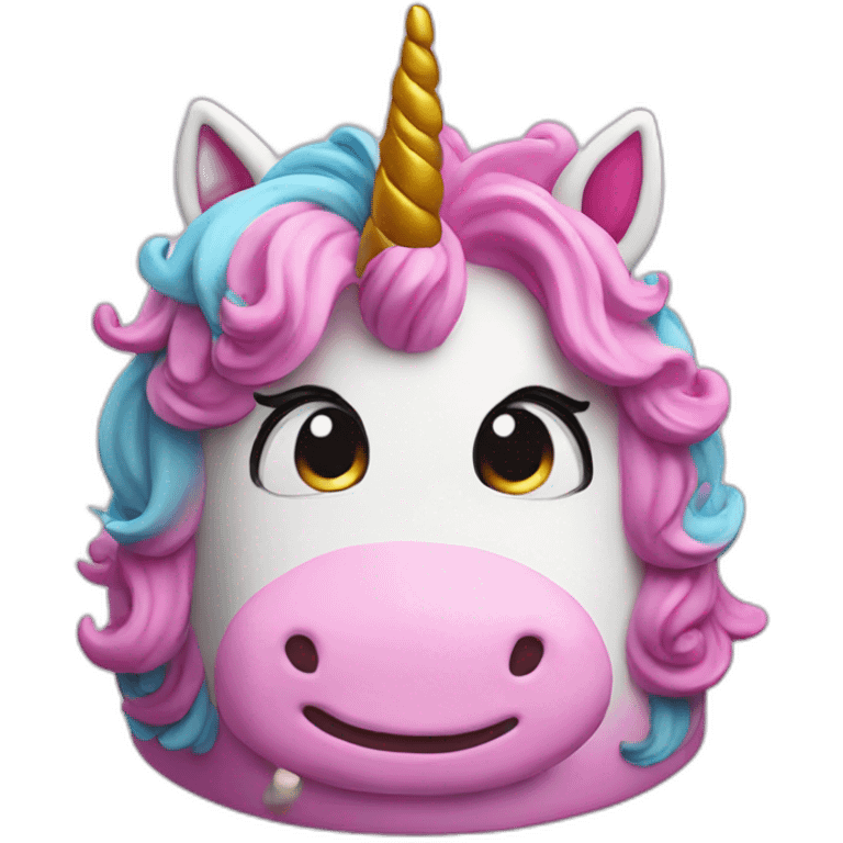 Unicorn-Cake emoji