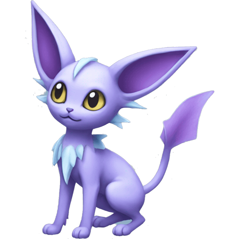 Espeon-Vaporeon full body emoji