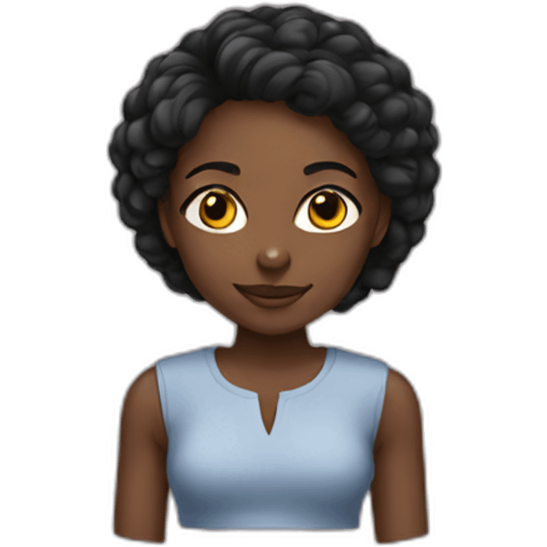 black-girl-alt emoji