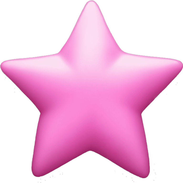 Pink star emoji