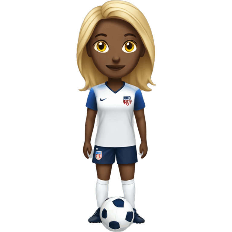 USA woman soccer emoji