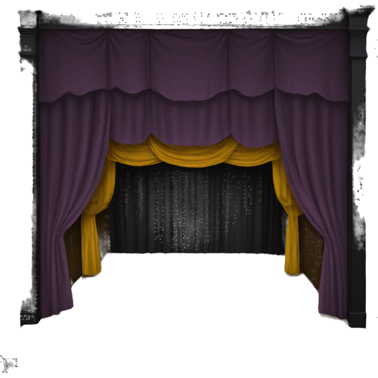 black box theatre stage emoji