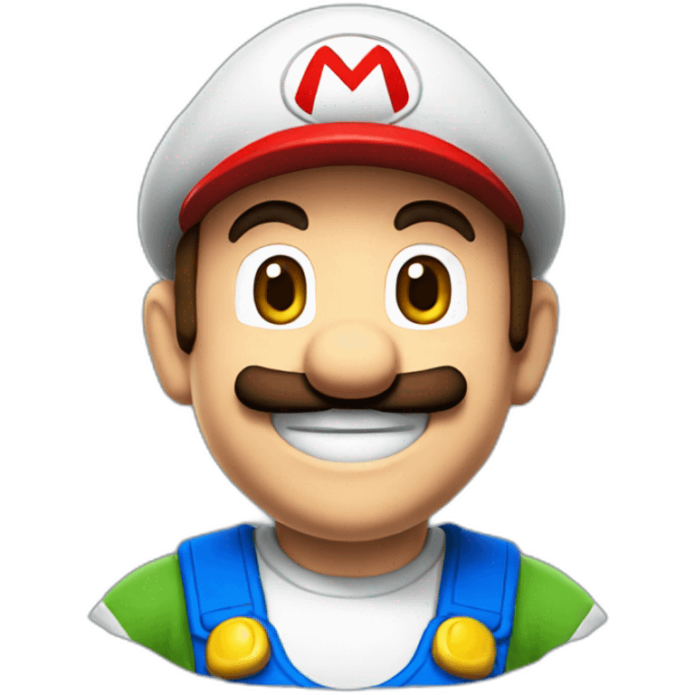 mario smiling emoji