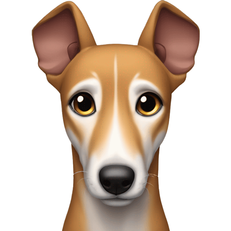 Fawn tiger greyhound sad emoji