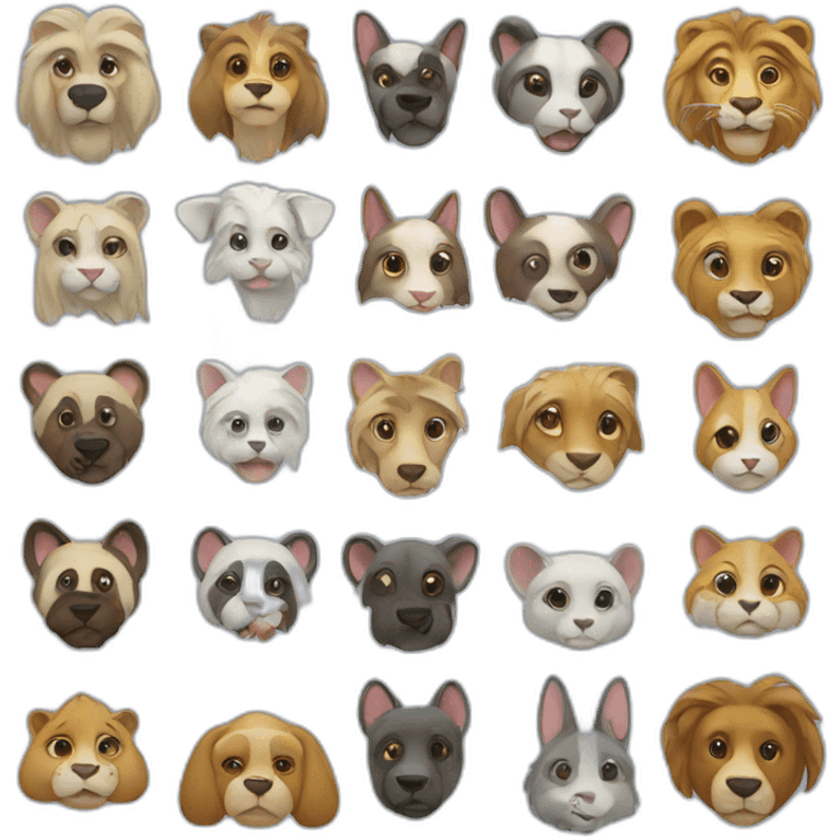 Animaux emoji