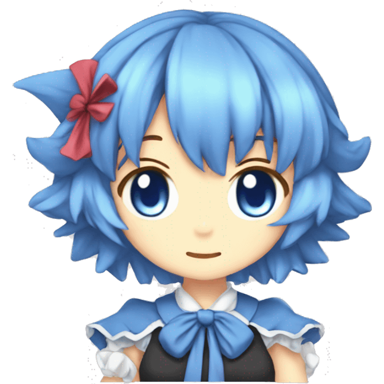 Touhou project Cirno emoji