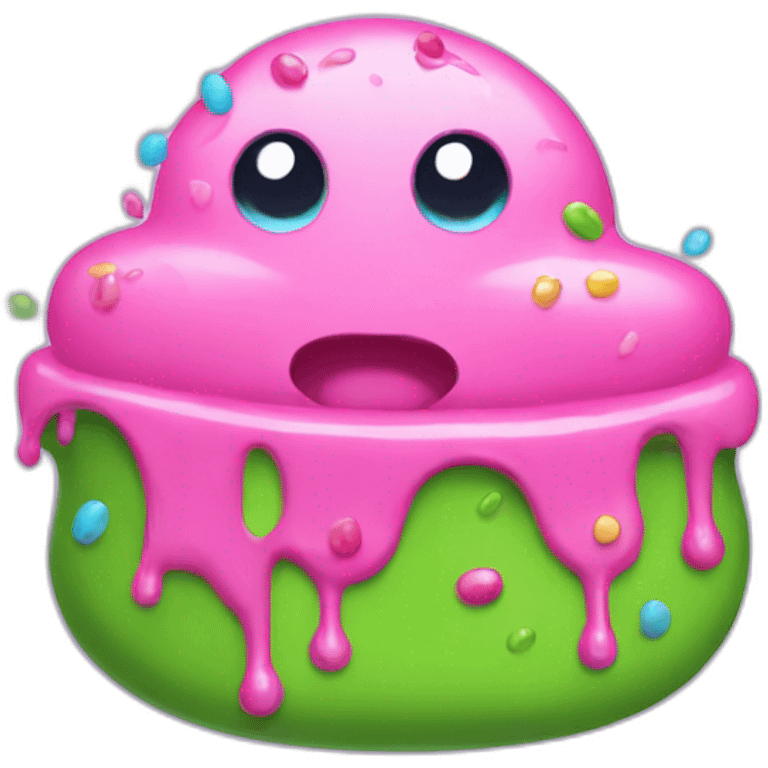 Slime with sprinkles emoji