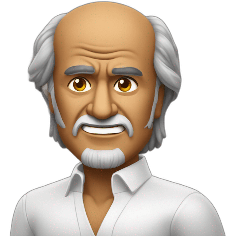 Rajinikanth face in eagle body emoji