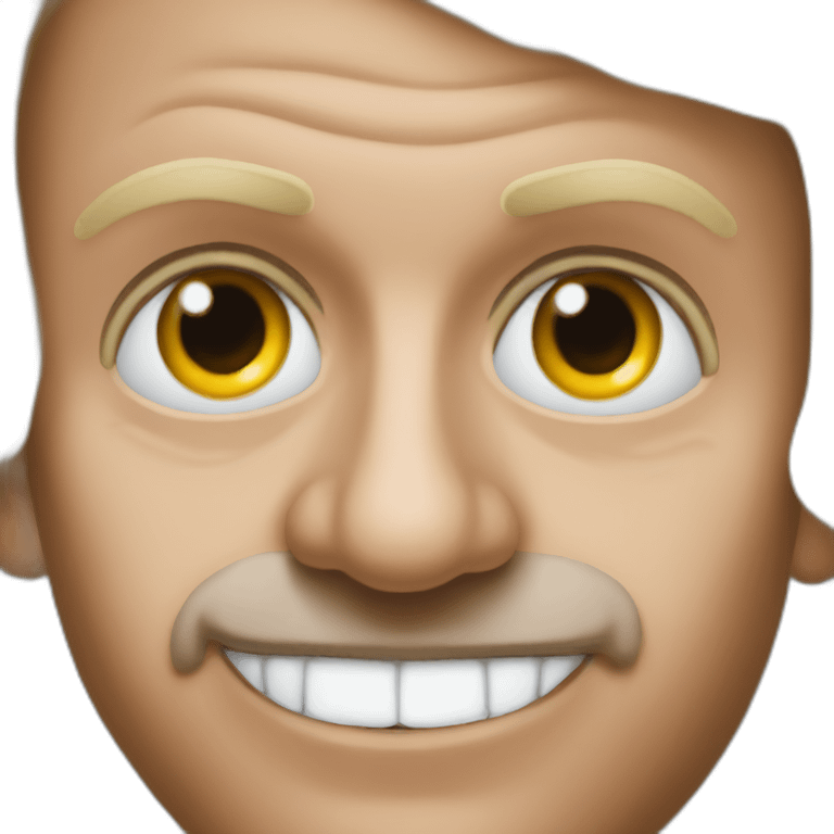 president macron with a nose piercing emoji