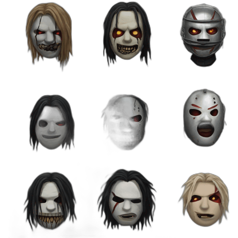 All the members of Slipknot emoji