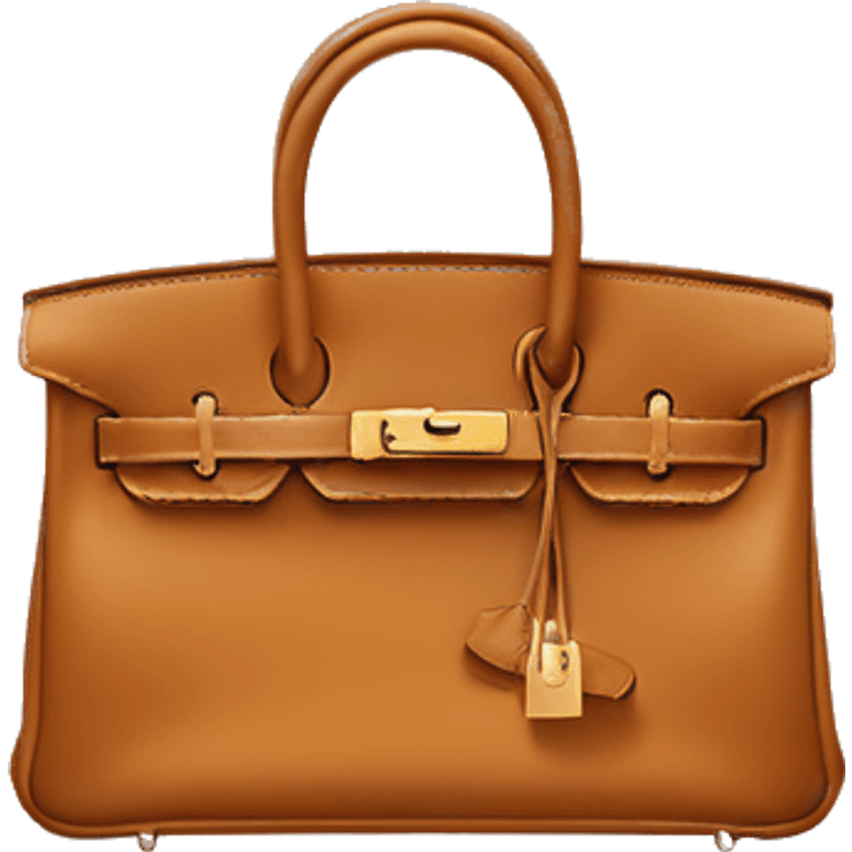 Hermes Birkin bag emoji