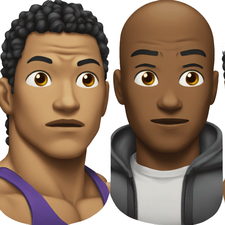 baki vs doumbe emoji