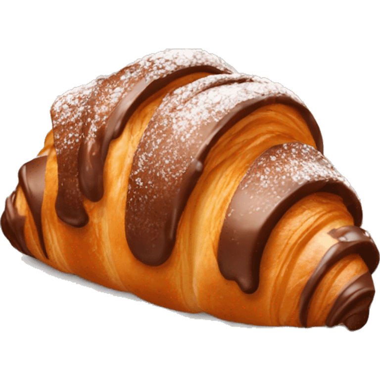 Chocolates croissant emoji