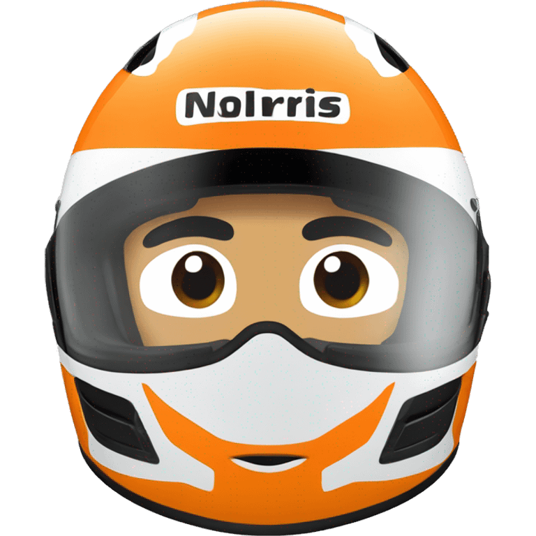 Lando norris mclaren helmet emoji