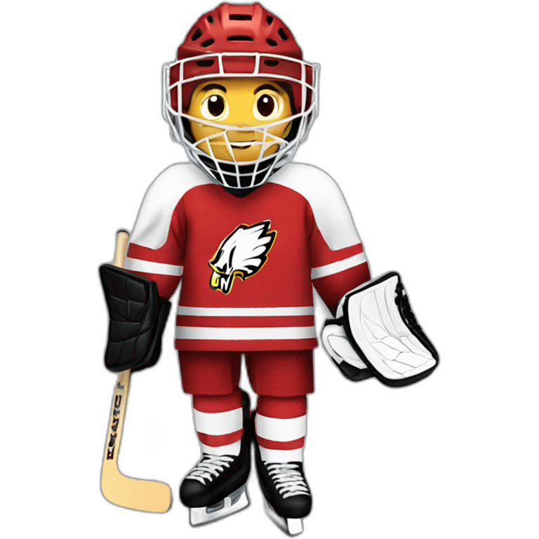 Hockey goalie  emoji