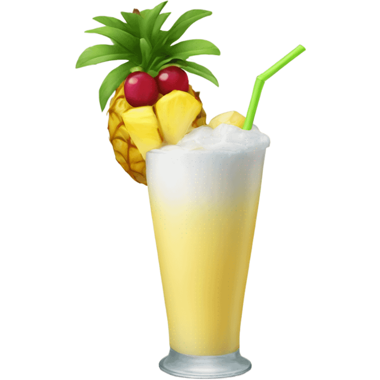 Pina colada emoji