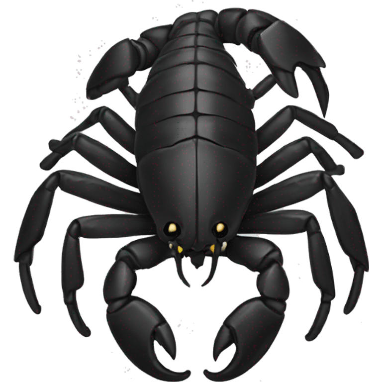 black scorpion emoji