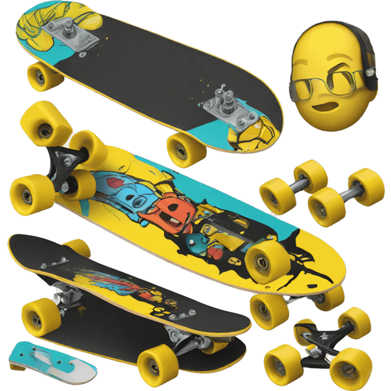 toy machine skateboard emoji