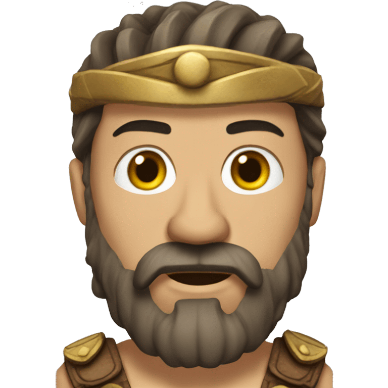 Spartacus wit french beard emoji