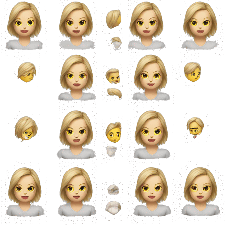 ultra realistic charlize theron wearing shirt emoji