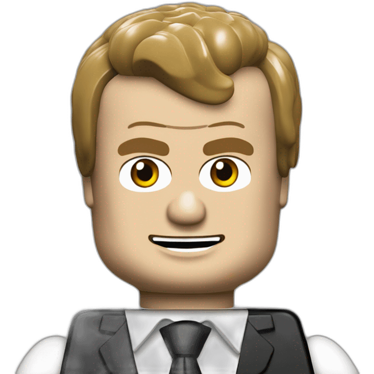 Fais Macron en lego  emoji