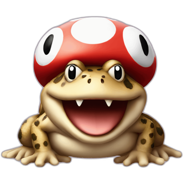 super mario Toad emoji