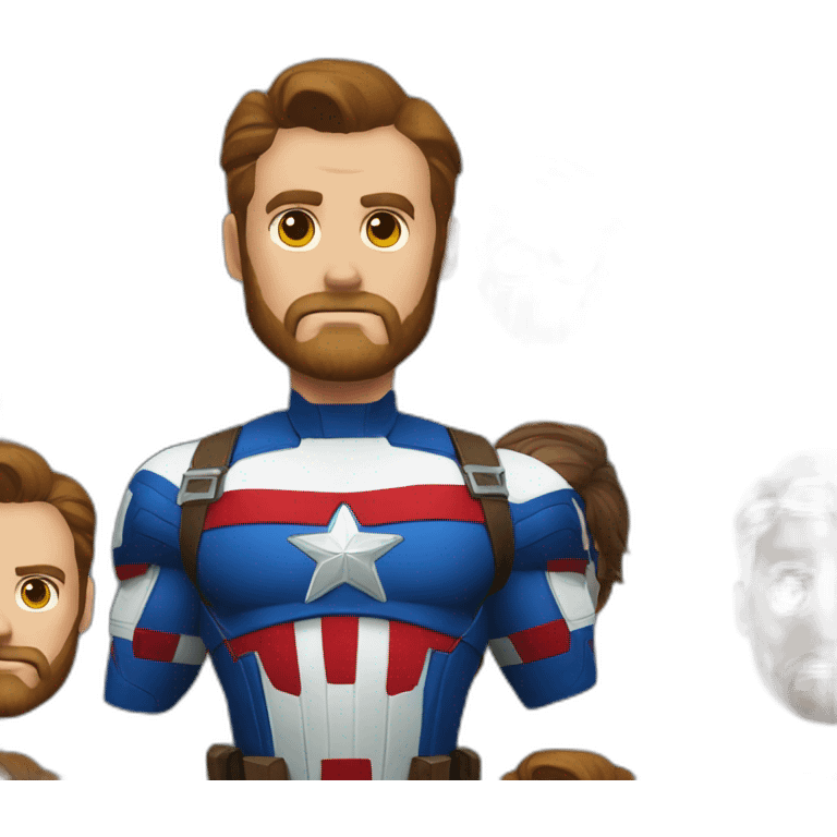 captain america 4k emoji