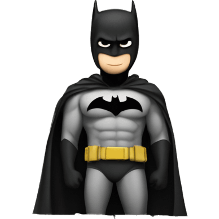 Batman on top of a roof emoji