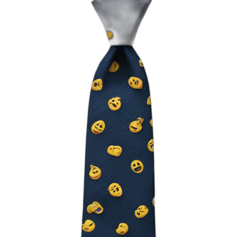 Clip necktie emoji