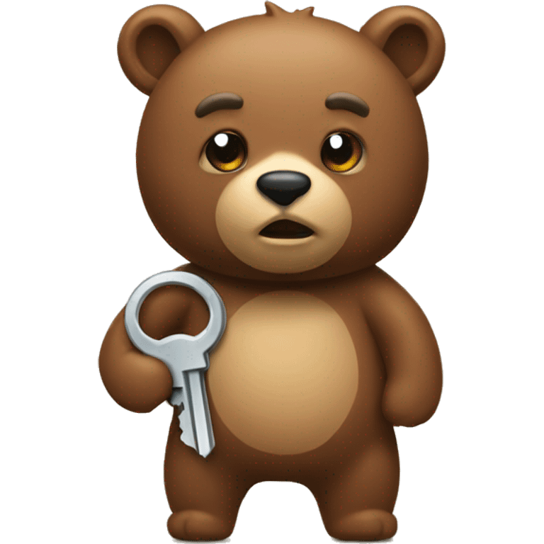 BEAR KEY emoji