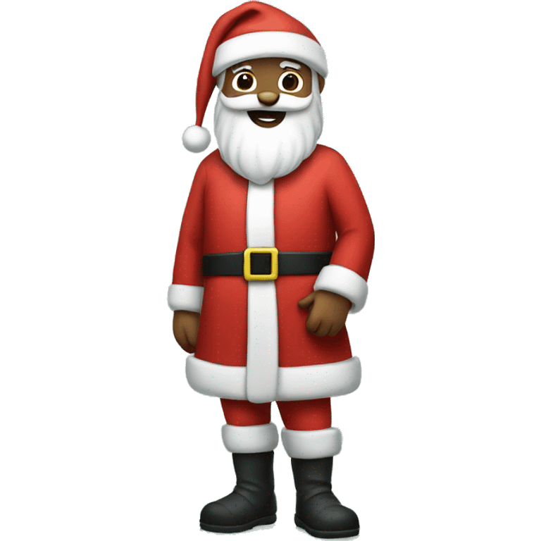 santa with presents emoji