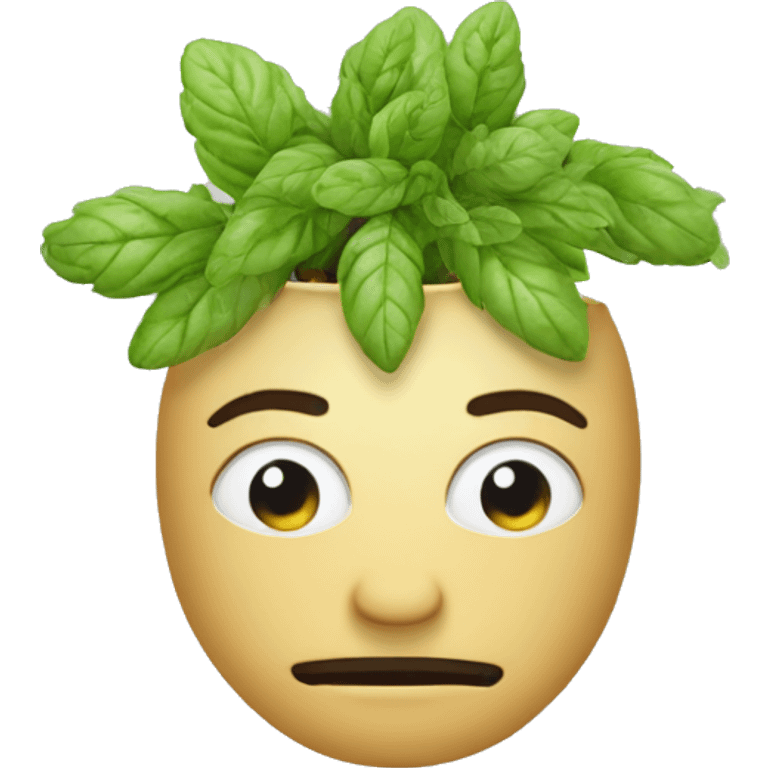 Fume de  l herbes emoji