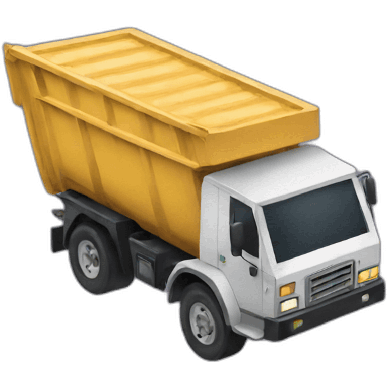 They them dumpster truck emoji