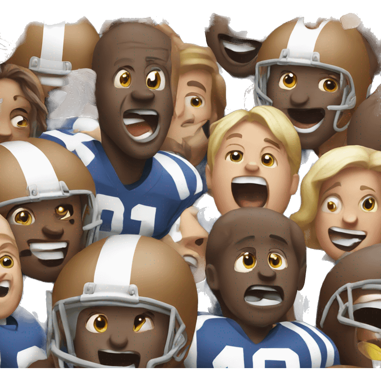 Football fun emoji