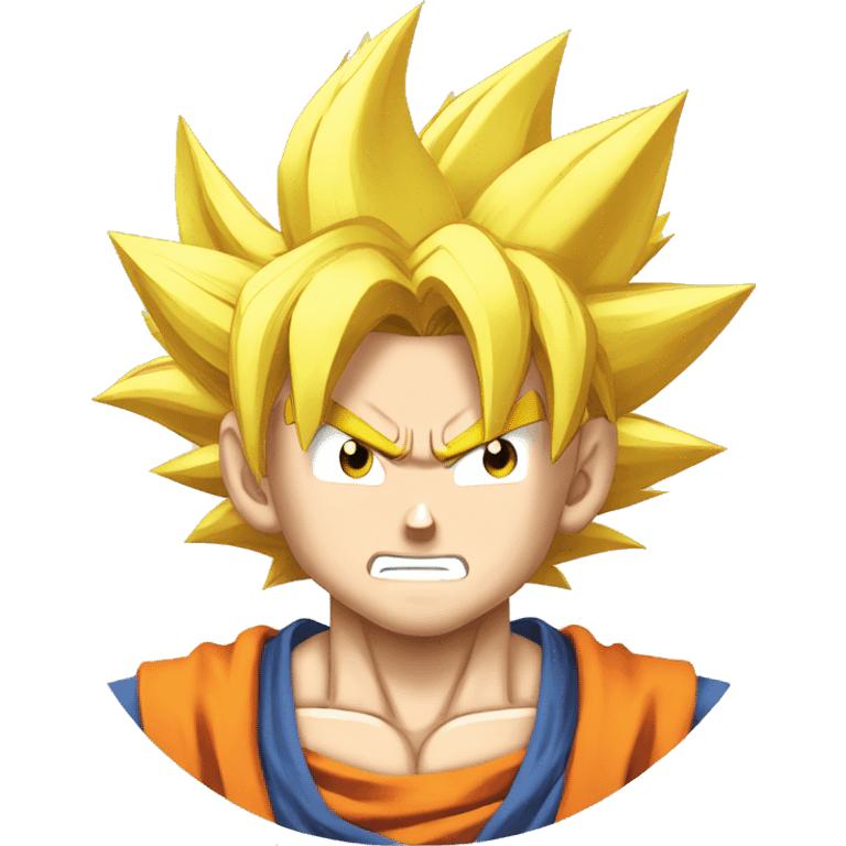 Goku super sayan emoji