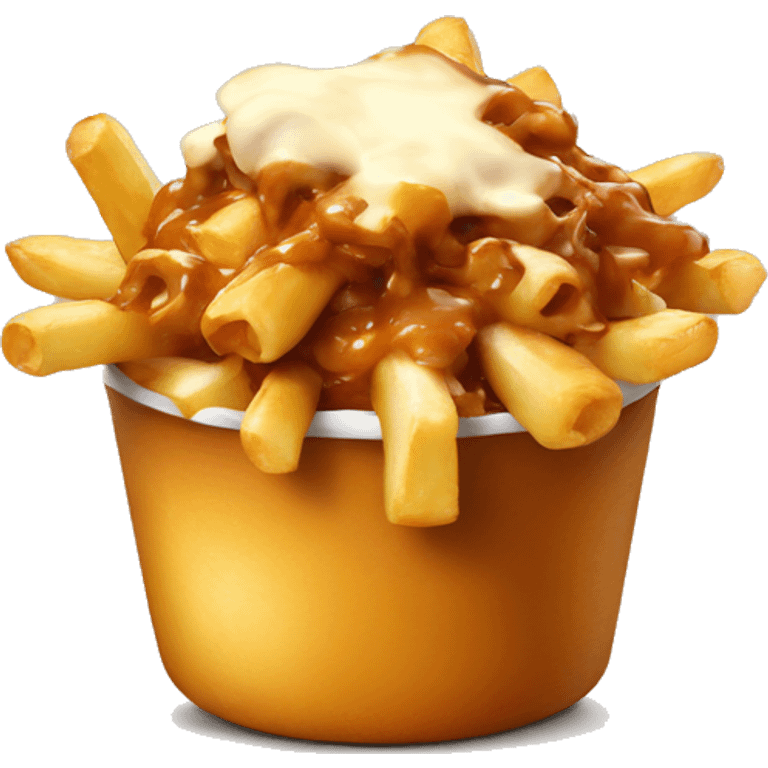 Poutine qui mange poutine emoji