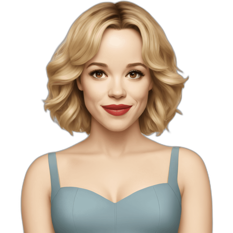 rachel mcadams emoji