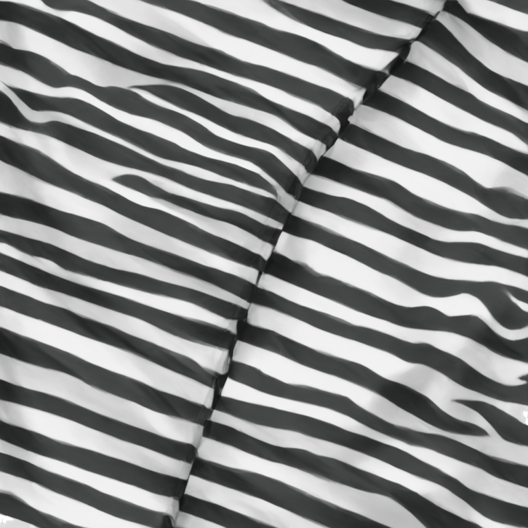 Camp tent black and white striped  emoji